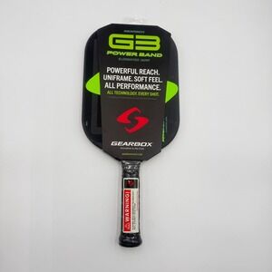 Gearbox G3 Powerband Pickleball Paddle - Elongated 16mm - 8 oz - Textured *NEW*